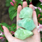 Emerald Green Calcite Rough Stones ~ Crystals, Reiki, Metaphysical, Collection